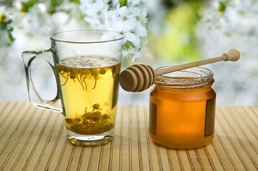 teh herba dengan madu untuk parasit